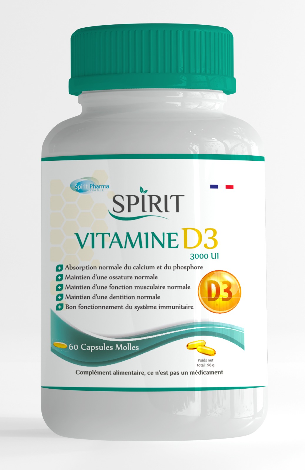 VITAMINE D3 — Complément alimentaire naturel halal livraison Maroc