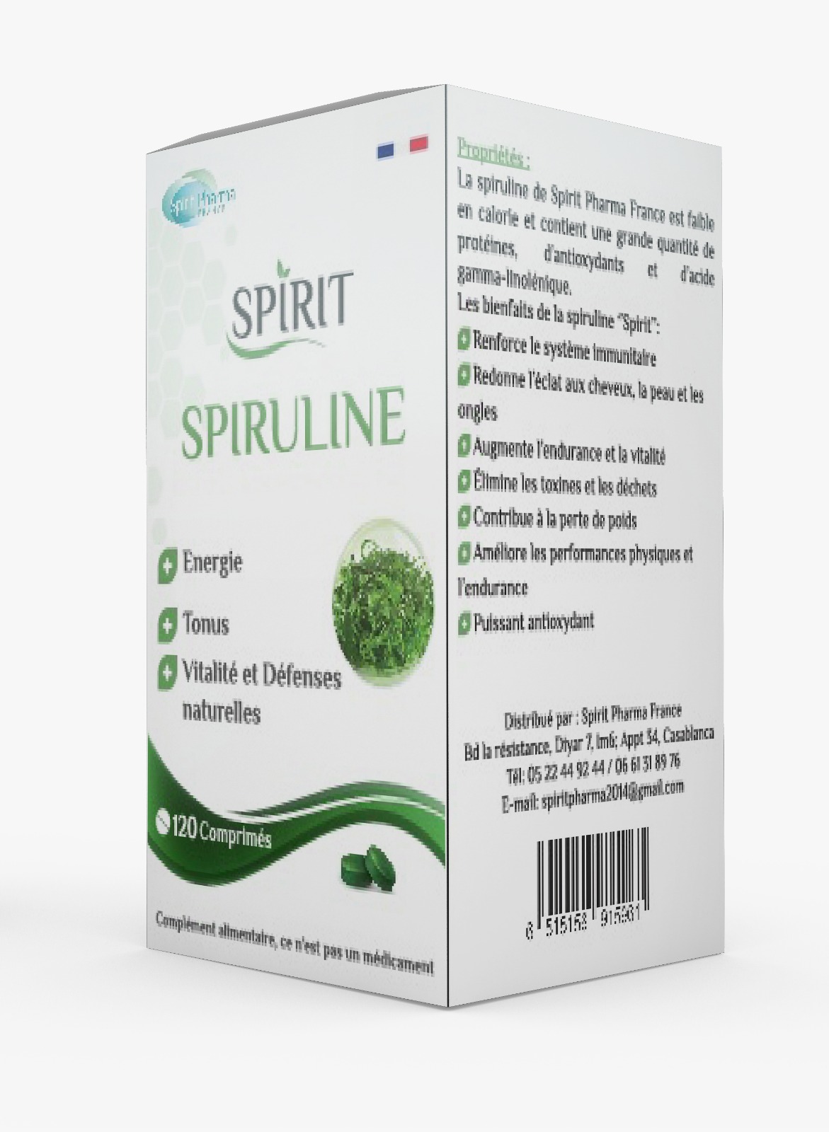 SPIRULINE — Complément alimentaire naturel halal livraison Maroc