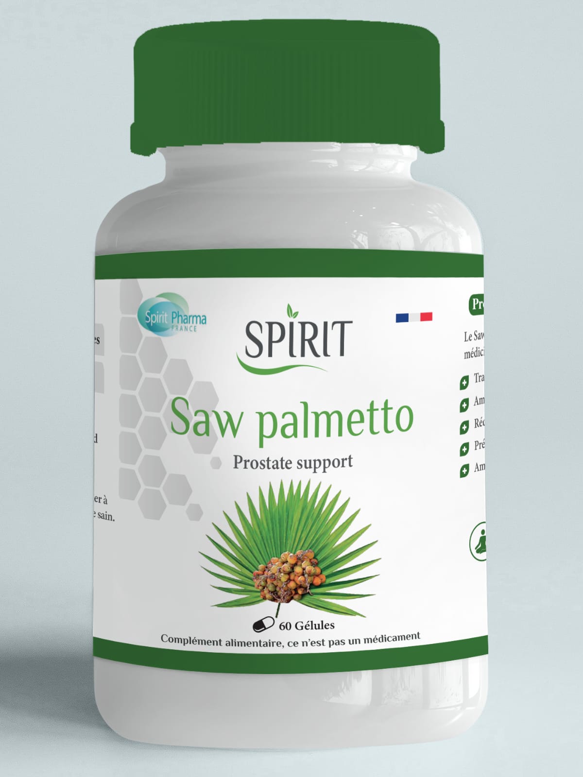 SAW PALMETTO B60 — Complément alimentaire naturel halal livraison Maroc