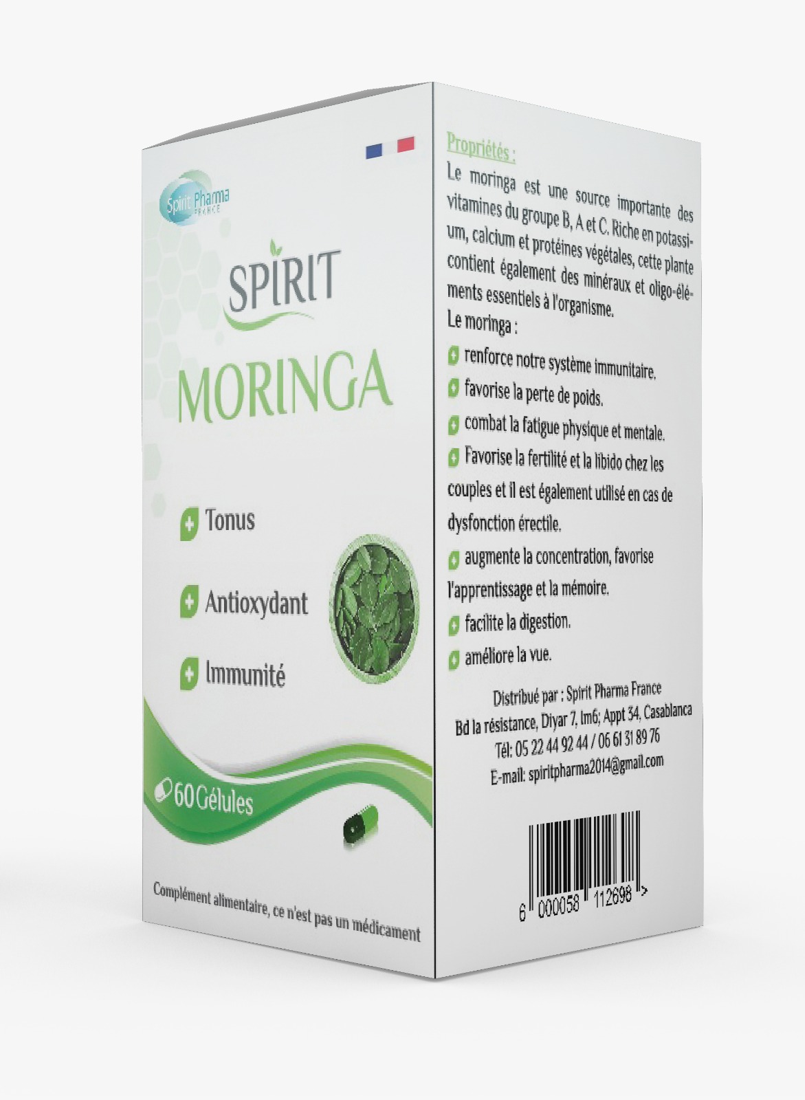 MORINGA — Complément alimentaire naturel halal livraison Maroc