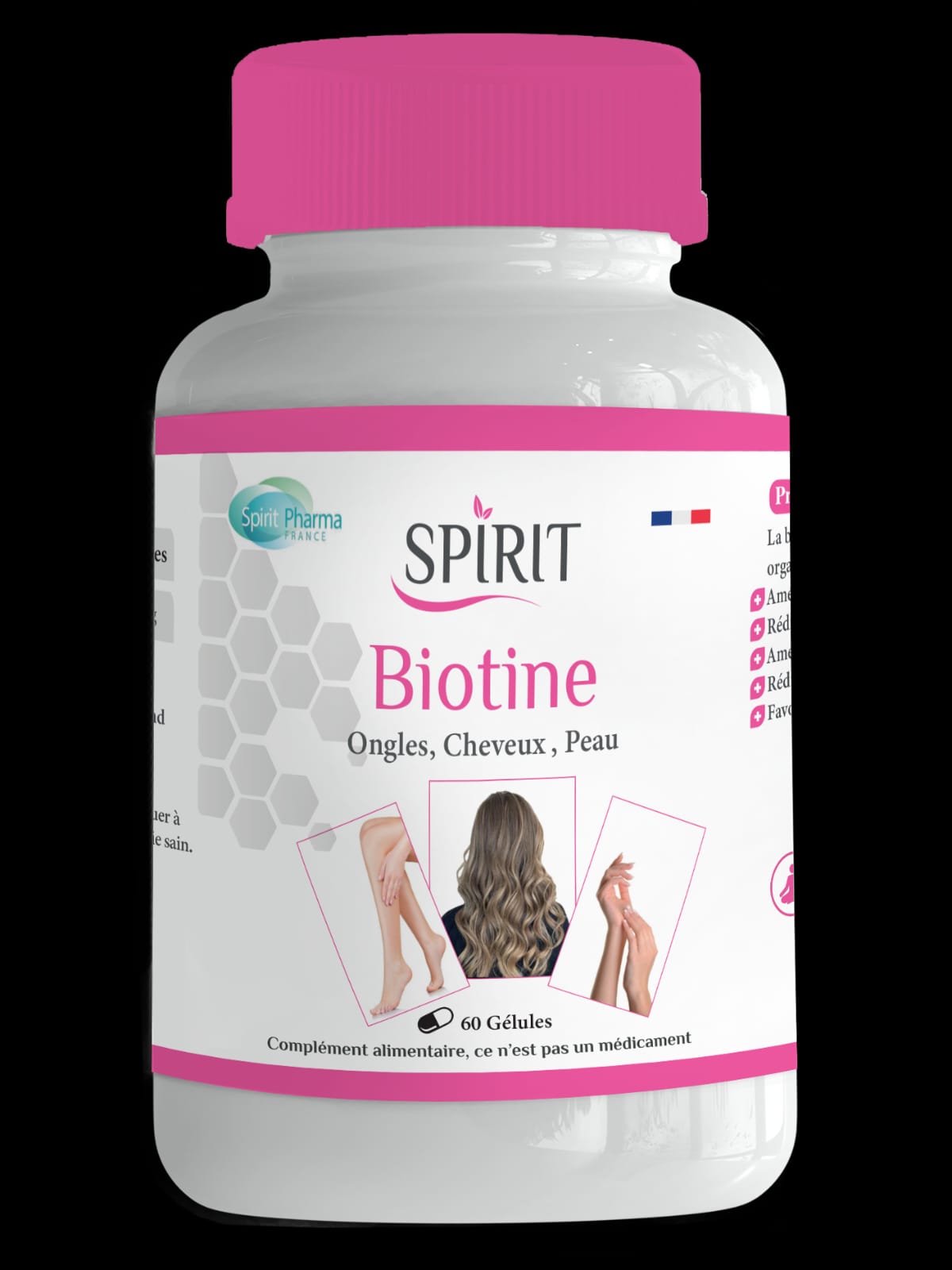 BIOTINE B60 — Complément alimentaire naturel halal livraison Maroc