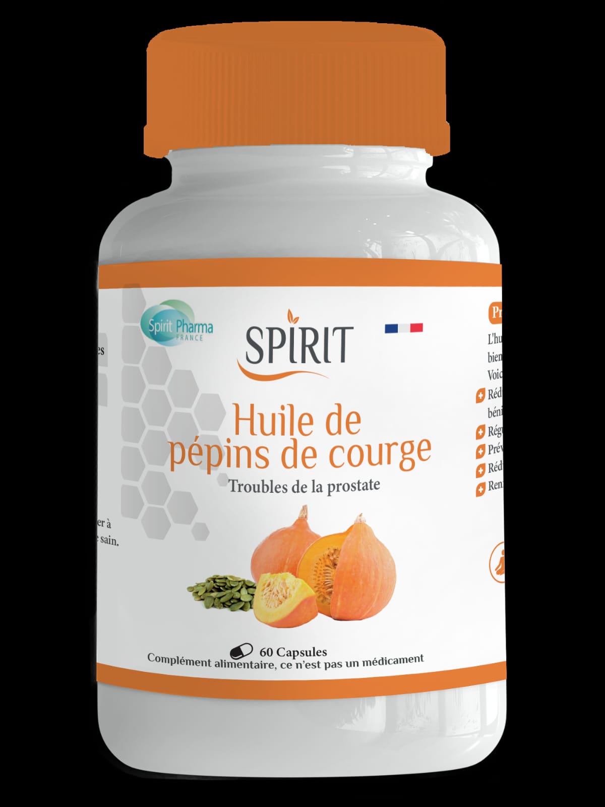 HUILE DE PEPINS DE COURGE — Complément alimentaire naturel halal livraison Maroc