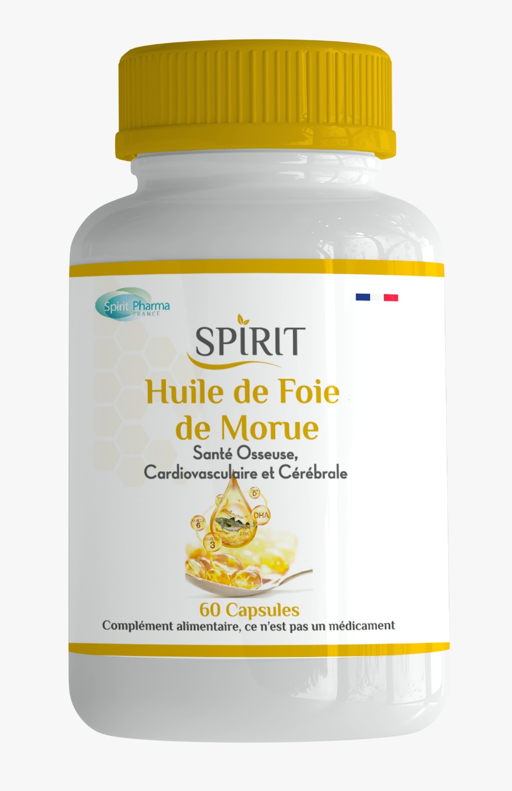 HUILE DE FOIE DE MORUE — Complément alimentaire naturel halal livraison Maroc