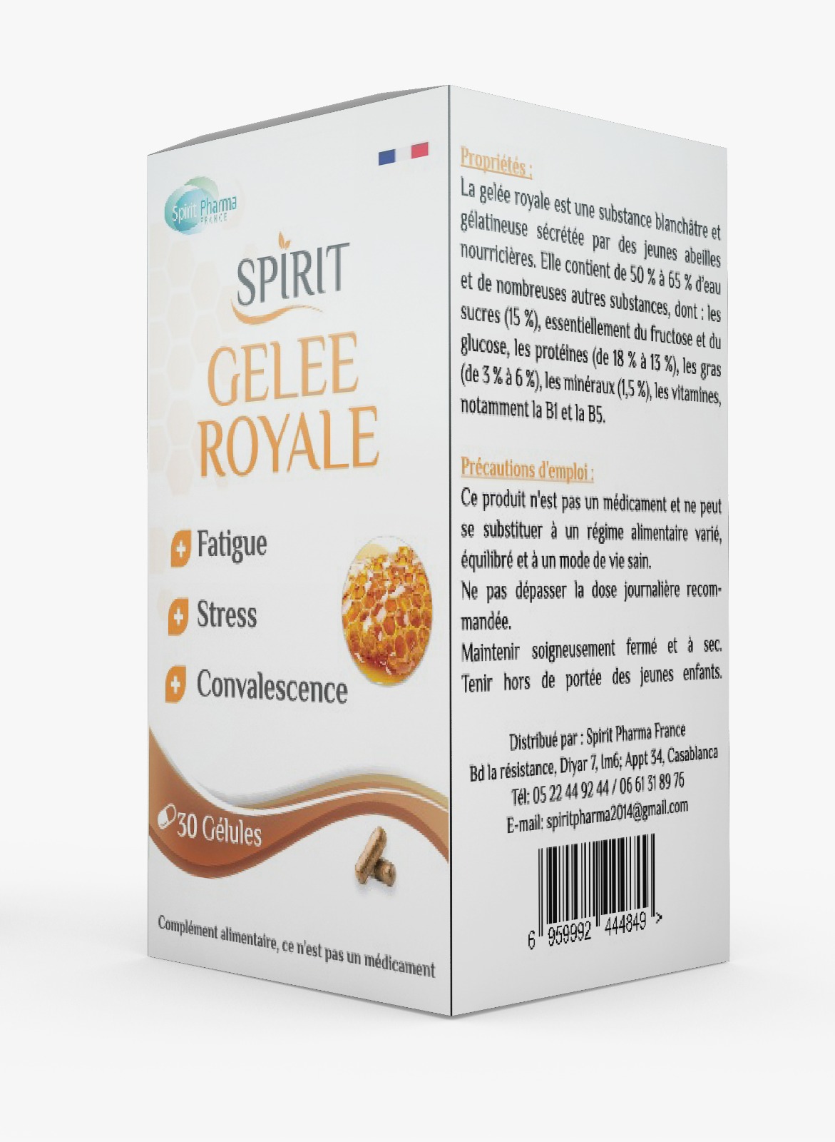 GELEE ROYALE — Complément alimentaire naturel halal livraison Maroc