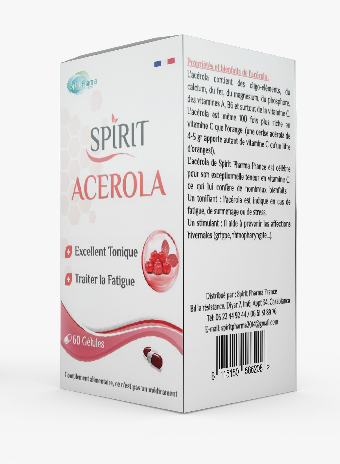ACEROLA — Complément alimentaire naturel halal livraison Maroc