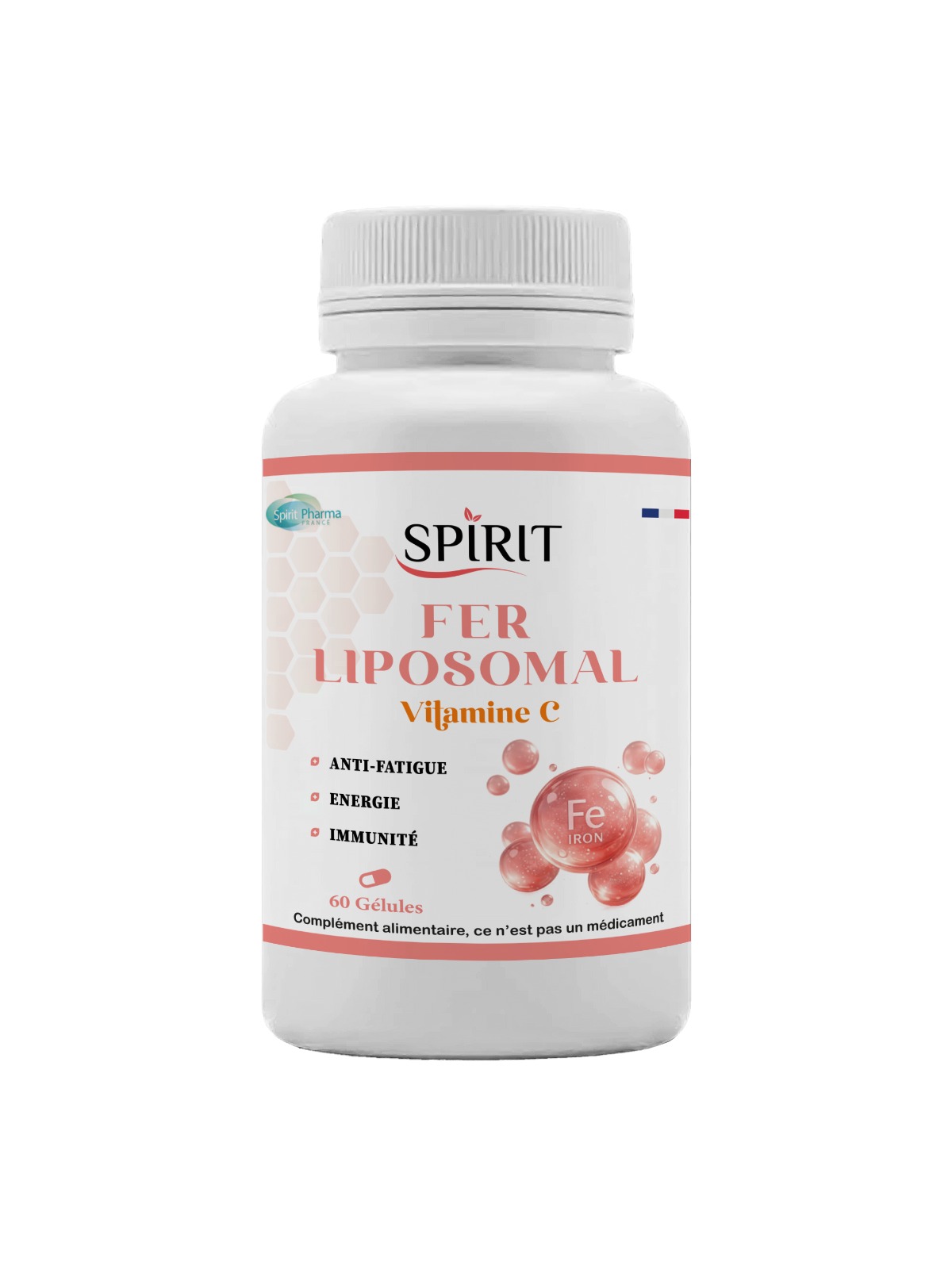 Fer liposomal — Complément alimentaire naturel certifié ONSSA