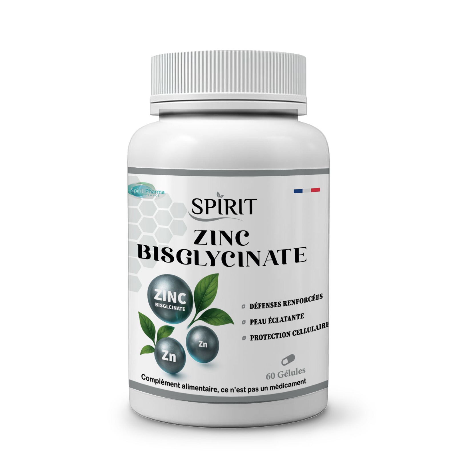 Zinc bisglycinate — Complément alimentaire naturel certifié ONSSA